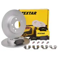 Textar Bremsenset Scheiben Ø264 voll 5-Loch Beläge hi. Astra Zafira Combo Meriva