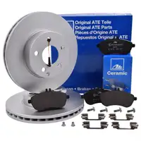 ATE Bremsenset Bremsscheiben Ø295 belüftet Bremsbeläge Ceramic WK vorn Mercedes