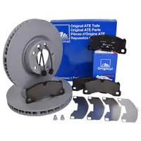 Original ATE Bremsenset Bremsscheiben Ø360 belüftet Bremsbeläge WK vorn VW Touar