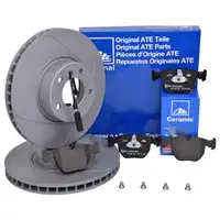 ATE Powerdisc Bremsenset Scheiben Ø324 belüftet Beläge Ceramic WK vorn BMW 5er
