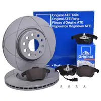 ATE Powerdisc Bremsenset Bremsscheiben Ø312 belüftet Beläge vorn Seat Alhambra