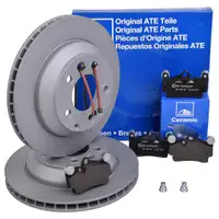 ATE Bremsenset Bremsscheiben Ø330 Bremsbeläge Ceramic WK hinten Audi Q7