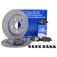 ATE Bremsenset Bremsscheiben Ø270 voll Bremsbeläge hinten Toyota Auris Corolla