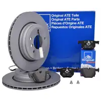 ATE Bremsenset Bremsscheiben Ø320 belüftet Bremsbeläge WK hinten BMW 5er