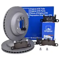 Original ATE Bremsenset Bremsscheiben Ø330 belüftet Bremsbeläge WK hinten VW Tou
