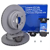 ATE Bremsenset Bremsscheiben Ø320 belüftet Bremsbeläge WK hinten BMW X5 X6