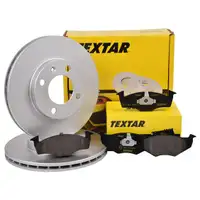 Textar Bremsenset Scheiben Ø239 Beläge vo. VW Golf III Polo Seat Ibiza II Toledo