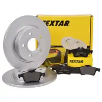 Textar Bremsenset Bremsscheiben Ø271 voll Bremsbeläge hinten Ford Focus