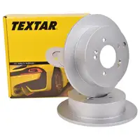 TEXTAR 92134003 Bremsscheiben 2 Stück hinten für HYUNDAI