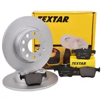 Textar Bremsenset Bremsscheiben Ø272 voll Bremsbeläge hinten Audi VW