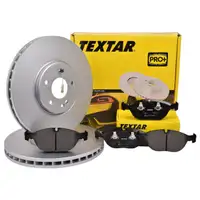 Textar Bremsenset Bremsscheiben Ø330 belüftet Bremsbeläge vorn WK Mercedes CLK