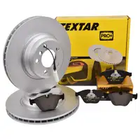 Textar Bremsenset Bremsscheiben Ø348 belüftet Beläge Ceramic vorn WK BMW 7er