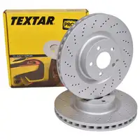 TEXTAR 92224605 Bremsscheiben 2 Stück vorne für MERCEDES-BENZ