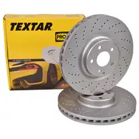 TEXTAR 92120305 Bremsscheiben 2 Stück vorne für MERCEDES-BENZ