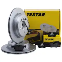 Textar Bremsenset Bremsscheiben Ø300 belüftet Beläge WK hinten BMW 3er 4er