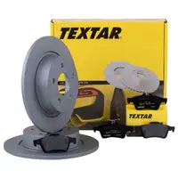 Textar Bremsenset Scheiben Ø280 voll Beläge hi Ford C-Max II Grand C-Max Kuga II