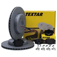 Textar Bremsenset Bremsscheiben Ø345 belüftet Beläge WK hinten BMW 5er Touring