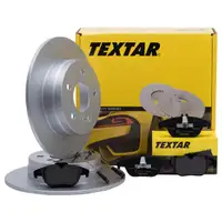 Original Textar Bremsenset Bremsscheiben Ø278 voll Bremsbeläge hinten WK Mercede