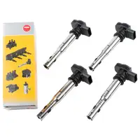 4x NGK Zündspule Audi A1 A3 A4 B7 A5 A6 VW Passat 3C T5 Golf 5 6 Tiguan