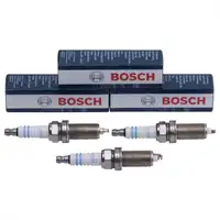 3x Bosch Zündkerze Citroen C1 Peugeot 107 Bitte Abgrenzung beachten!