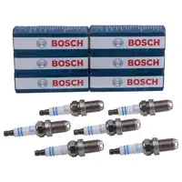 6x Bosch Zündkerze Audi VW V6 Bitte Abgrenzung beachten!