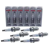 6x NGK Zündkerze Audi BMW 3er E46 5er E39 Land Rover Porsche