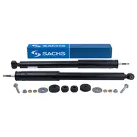 2x SACHS Stoßdämpfer Hinterachse Gasdruck Mercedes C-Klasse W203 S203 CL203
