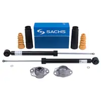 Original 2x SACHS Stoßdämpfer Hinterachse Gasdruck + Domlager + Staubschutz VW P