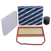 BOSCH Filterset Luftfilter + Ölfilter + Innenraumfilter VW up! 1.0 60PS