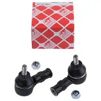 2x Febi Bilstein Spurstangenkopf Opel Corsa A B Combo Tigra Smart Fortwo Cabrio