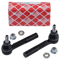 2x Febi Bilstein Spurstangenkopf Opel Astra G CC Zafira A