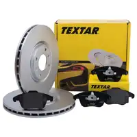 Textar Bremsenset Bremsscheiben Ø302 belüftet Bremsbeläge vorn Citroen Peugeot