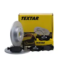 Textar Bremsenset Bremsscheiben Ø240 voll Bremsbeläge vorn Fiat 500 1.2 LPG