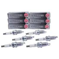 6x NGK Zündkerze 7252 Jeep Cherokee Grand Cherokee Wrangler Abgrenzung beachten!