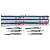 6x Glühkerze BOSCH 0250402002 BMW 3er 5er 6er 7er X3 X5 X6 Abgrenzung beachten!