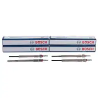 4x Bosch Glühkerze Audi A3 2.0 Seat Altea 5P1 Skoda Octavia Abgrenzung beachten!