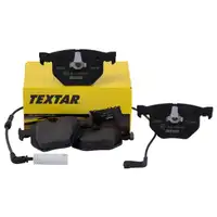 Textar Bremsbeläge hinten + Warnkontakt BMW 5er E60 6er E63 Cabriolet E64