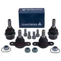 Original 4x Lemförder Traggelenke vorn unten+oben VW T4 Bus Pritsche Abgrenzung