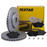 Original Textar Bremsenset Scheiben Ø295 belüf. Beläge WK vo. Mercedes mit AMG/S