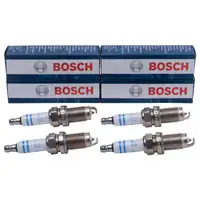 4x Bosch Zündkerze 0 242 240 665 Audi Seat Skoda VW