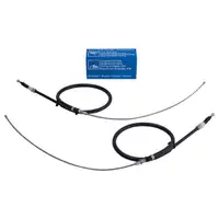 2x ATE Bremsseile Feststellbremse Seat Skoda VW Audi für Scheibenbremse hinten !