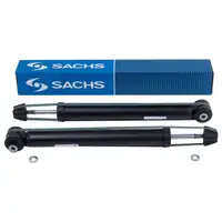 2x SACHS Gasdruck Stoßdämpfer Hinterachse Audi A6 Skoda Superb VW Passat