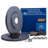 ATE Bremsenset Bremsscheiben Ø330 belüftet Bremsbeläge Ceramic hinten Audi A4 A5