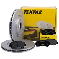 Textar Bremsenset Bremsscheiben Ø296 belüftet Bremsbeläge vorn Nissan Qashqai