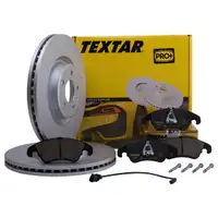 Textar Bremsenset Bremsscheiben Ø345 belüftet Bremsbeläge Ceramic vorn Audi A4