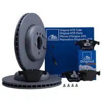 ATE Bremsenset Bremsscheiben Ø348 belüftet Bremsbeläge WK vorn BMW 5er F10 F11