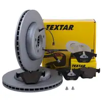 Textar Bremsenset Scheiben Ø348 belüftet Beläge WK vorn BMW 5er F10 F11