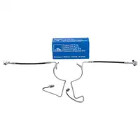 2x ATE Bremsschlauch hinten VW Golf Bora Audi A3 Seat Toledo Leon Skoda Octavia