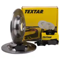 Original Textar Bremsenset Scheiben Ø302 voll Beläge hinten Mazda 5 CR19 Baujahr