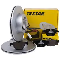 Original Textar Bremsenset Scheiben Ø312 belüftet Beläge WK vorn BMW 3er E90 E91